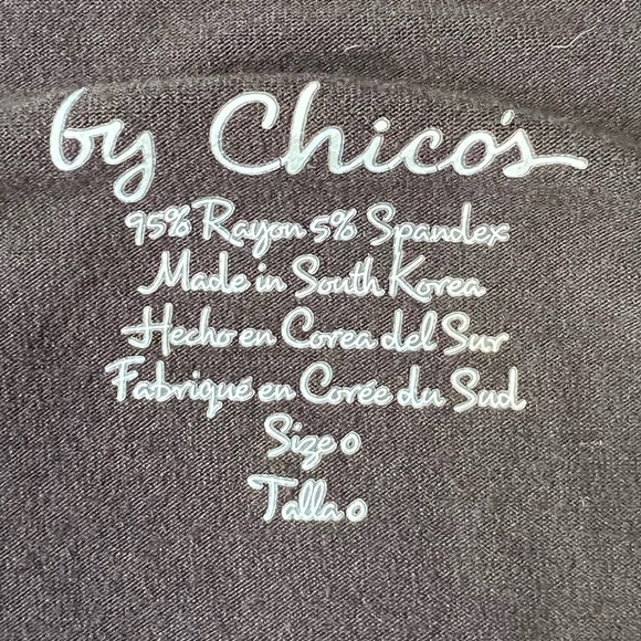 Chico’s black sleeveless top with attached cape! - Picture 4 of 6